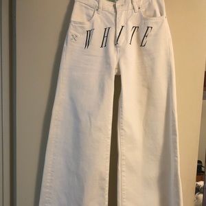 Off white jeans